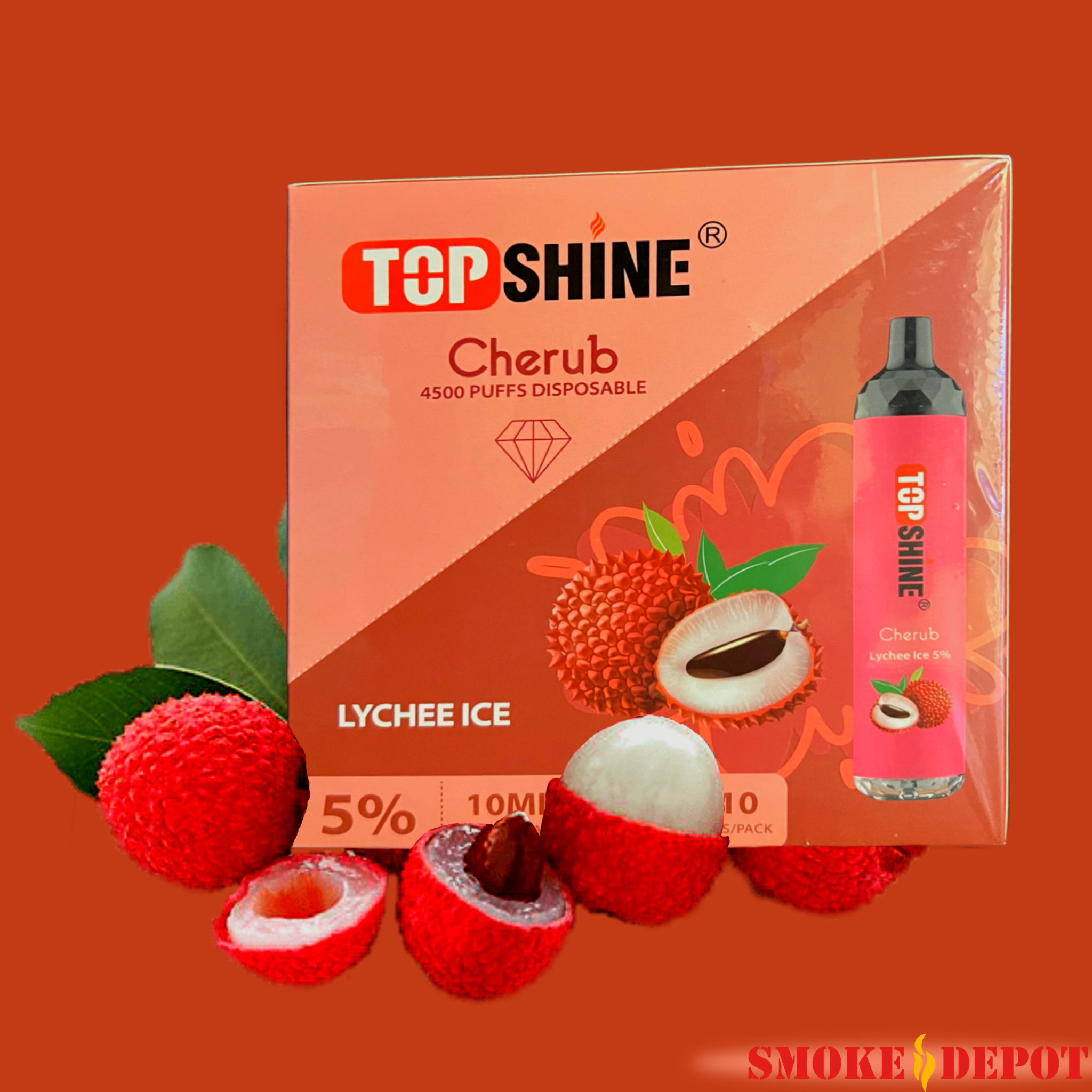 TOP SHINE Cherub Rechargeable Disposable [4500]